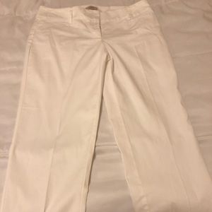 Loft white pants